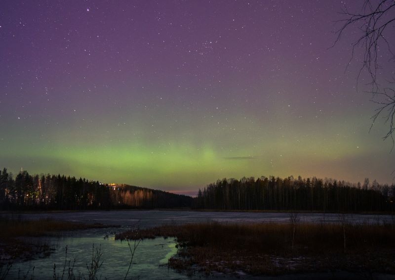 aurora boreal finlandia